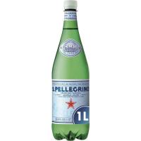 Agua con gas SAN PELLEGRINO, botella 1 litro