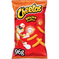 Aperitivo sabor queso-ketchup CHEETOS STICKS, bolsa 96 g