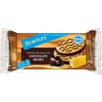 Tortitas de maíz con chocolate NACKIS, paquete 90,40 g