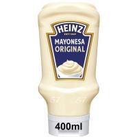 Mayonesa HEINZ, bocabajo 400 ml