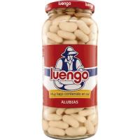 Alubia cocida bajo sal LUENGO, frasco 400 g