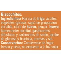 Bizcochito EROSKI, 18 unid., paquete 370 g