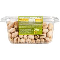 Pistachos tostados EROSKI, tarrina 200 g