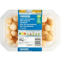 Nuez de macadamia EROSKI, tarrina 135 g