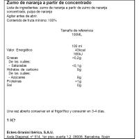 Zumo de naranja 100% Premium GRANINI, botella 1 litro