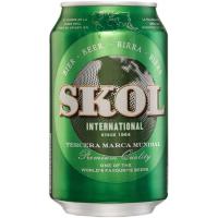 Cerveza SKOL, lata 33 cl