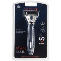 Maquina de afeitado 3 hojas MEN BY BELLE, pack 1 ud