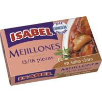 Mejillón en salsa vieira ISABEL, lata 115 g