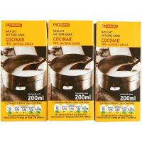 Nata para cocinar EROSKI, pack 3x200 ml