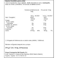 Queso fundido light LA VACA QUE RIE, 24 porciones, caja 375 g