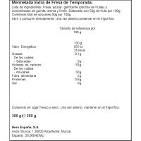 Mermelada de fresa de temporada HERO, frasco 350 g 