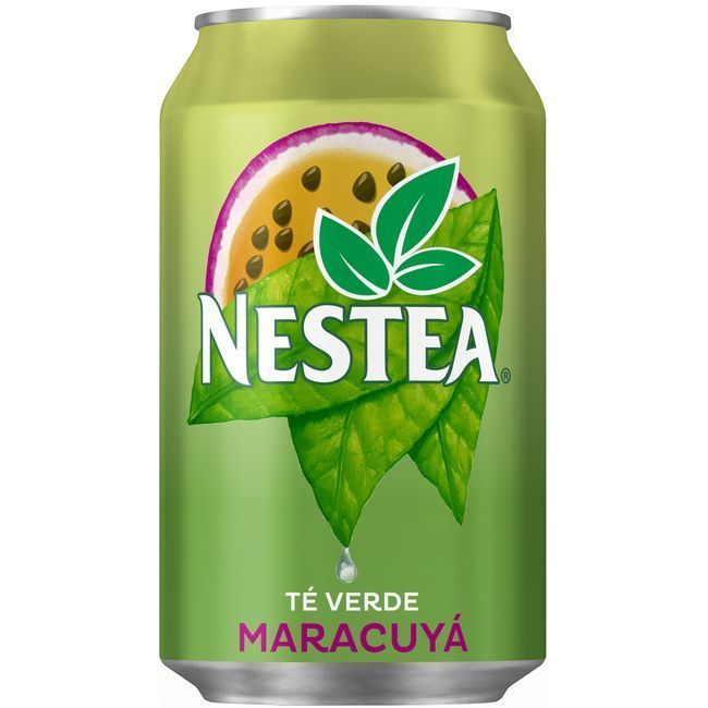 Té verde con maracuya NESTEA, lata 33 cl