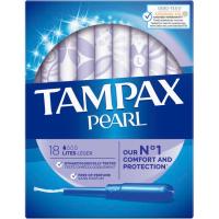 Tampón lites TAMPAX PEARL, caja 18 uds