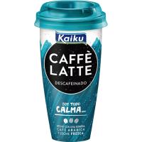 Café Latte descafeinado KAIKU, vaso 230 ml