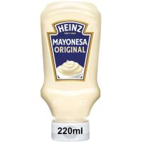 Mayonesa HEINZ, bocabajo 220 ml