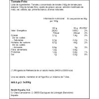 Tomate frito SOLÍS, pack 3x200 g