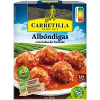 Albondigas con tomate CARRETILLA, bandeja 300 g