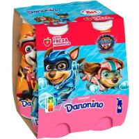 Bebedino sabor fresa DANONE, pack 4x100 ml