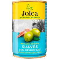 Aceitunas rellenas suaves JOLCA, lata 130 g