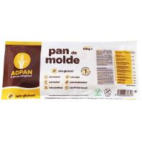 Pan de molde sin gluten ADPAN, paquete 600 g