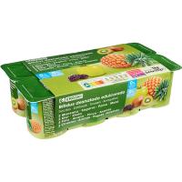 Bífidus 0% con frutas EROSKI, pack 8x125 g