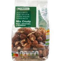 Mix de frutos secos crudos EROSKI, bolsa 150 g