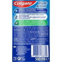 Enjuague bucal triple acción COLGATE, botella 500 ml