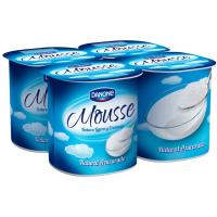 Mousse natural azucarado DEPOSTRE, pack 4x65 g