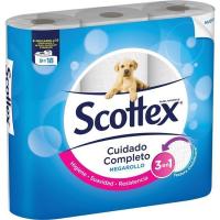 Papel higiénico SCOTTEX Megarollo, paquete 9 rollos