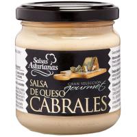 Salsa de queso de cabrales SALSAS ASTURIANAS, frasco 190 g