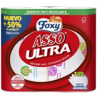 Papel de cocina FOXY ASSO ULTRA, paquete 2 rollos