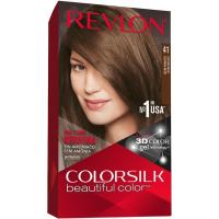 Tinte castaño medio N.41 REVLON COLORSILK, caja 1 ud