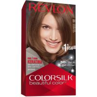 Tinte castaño claro N.51 REVLON COLORSILK, caja 1 ud