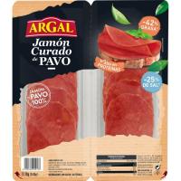 Jamón curado de pavo ARGAL, bandeja 70 g