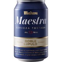 Cerveza MAHOU Maestra, lata 33 cl