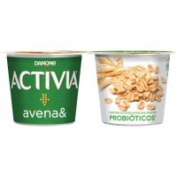 Activia de avena-nueces DANONE, pack 4x115 g