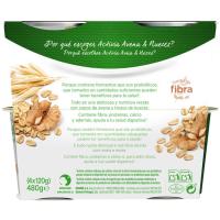 Activia de avena-nueces DANONE, pack 4x115 g