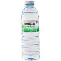 Agua mineral natural CAUTIVA, botellín 50 cl