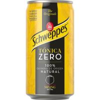 Tónica SCHWEPPES ZERO, lata 25 cl