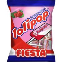 Caramelo masticable Lolipop FIESTA, bolsa 80 g