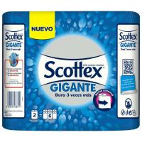 Papel de cocina gigante SCOTTEX, paquete 2 rollos