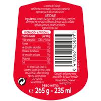 Ketchup ORLANDO, bocabajo 265 g