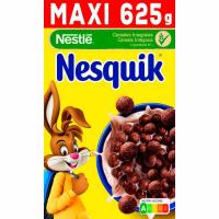 Cereales de chocolate NESTLÉ Nesquik, caja 625 g