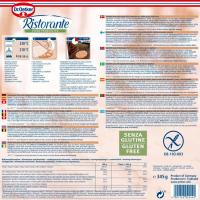 Pizza Ristorante Prosciutto sin gluten DR. OETKER, caja 345 g