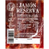 Jamón reserva MUNIN, al corte, compra mínima 100 g