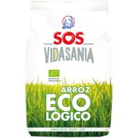 Arroz ecológico SOS VIDASANIA, paquete 1 kg