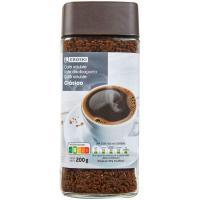 Café soluble clásico EROSKI, frasco 200 g