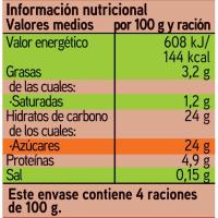 Flan de huevo EROSKI, pack 4x100 g