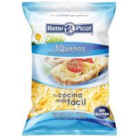 Queso rallado 3 quesos RENY PICOT, bolsa 150 g