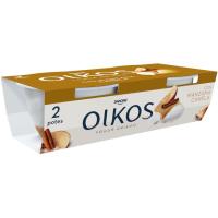 Yogur griego sabor manzana-canela OIKOS, pack 2x110 g